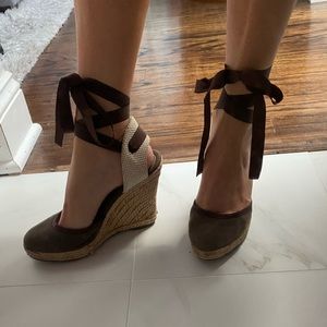 Aldo Lace up wedges